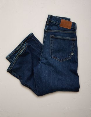 Женские джинсы American Eagle AE77 Premium Bootcut Crop Jean, цвет: Тёмная варка — фото 4