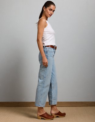 AE77 Premium Bootcut Crop Jean
