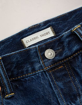 AE77 Premium Classic 4.25" Denim Short