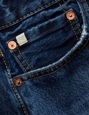 AE77 Premium Classic 4.25" Denim Short