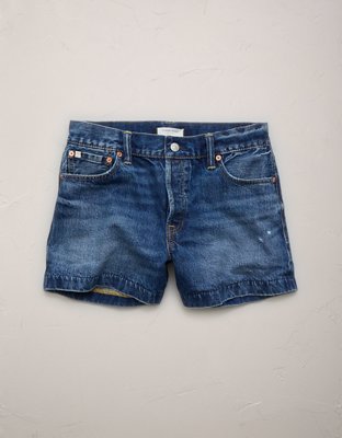AE77 Premium Classic 4.25" Denim Short