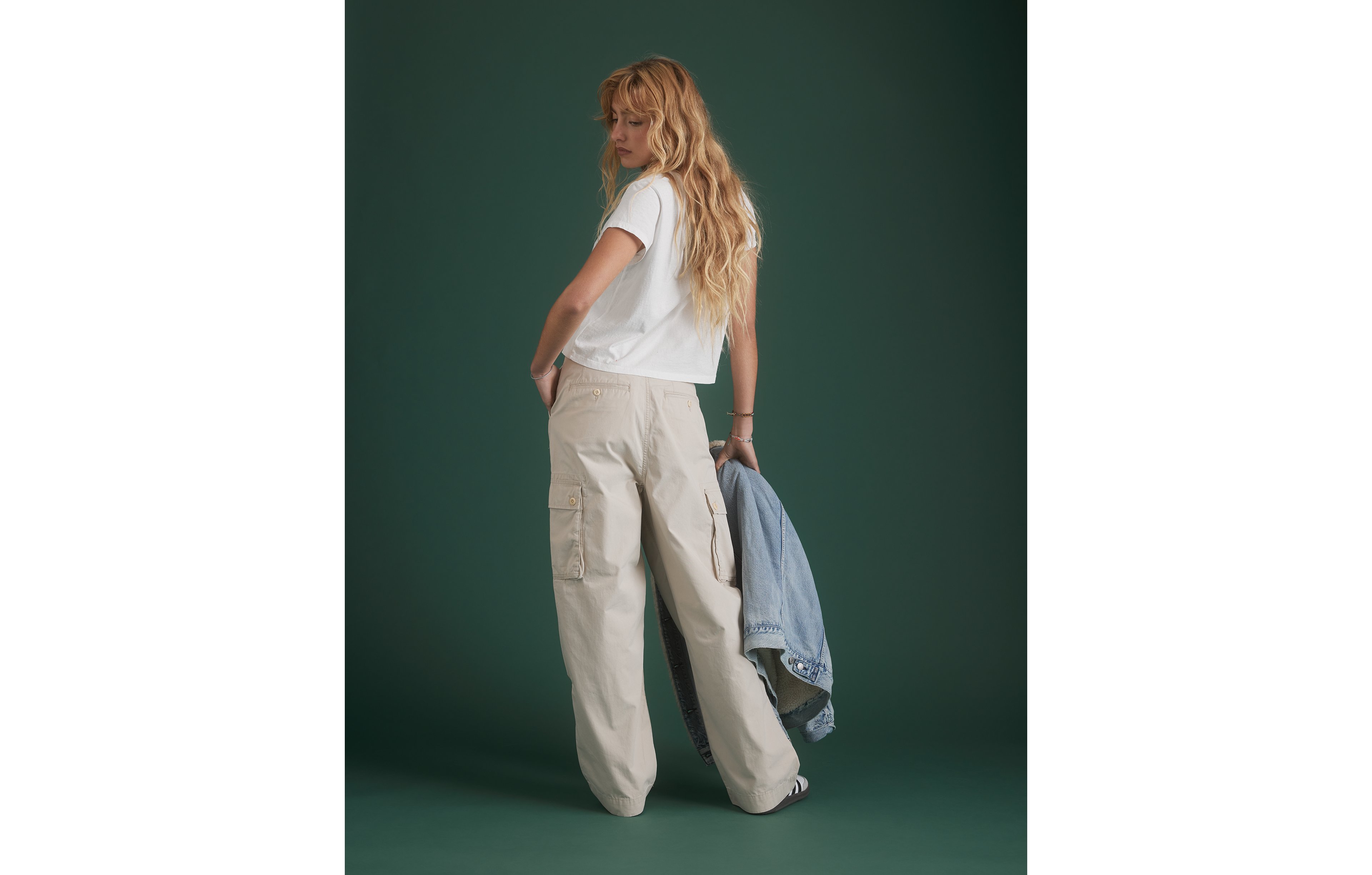 AE77 Premium Pleated Cargo Pant