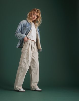 Pleated Cargo Pants