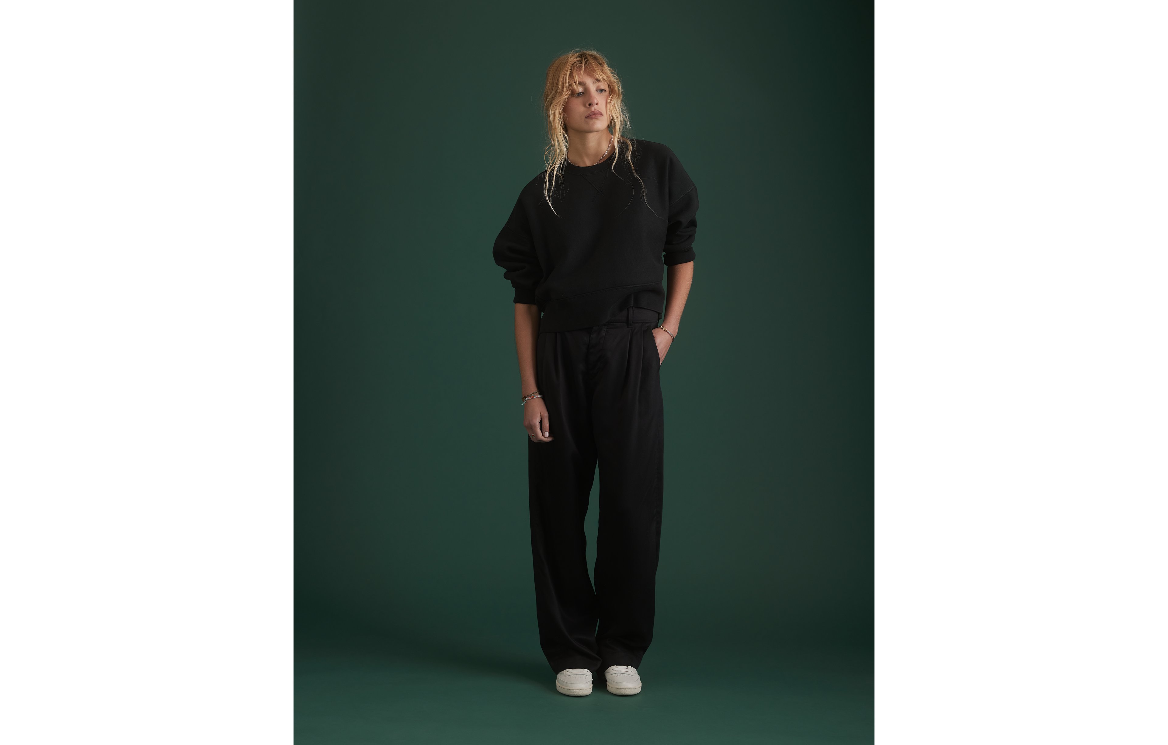 AE77 Premium Pleated Trouser Pant