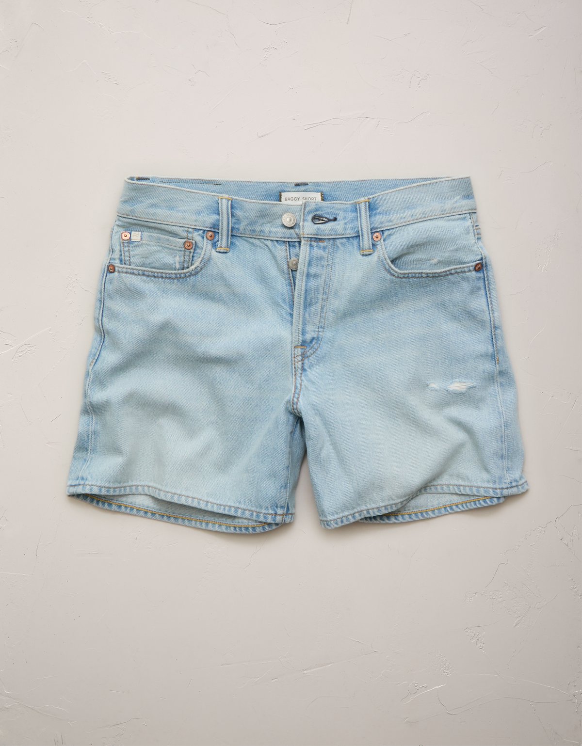 AE77 Premium 5" Low-Rise Baggy Denim Short - image 3