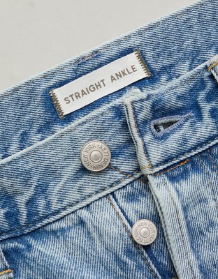 AE77 Premium Straight Ankle Jean