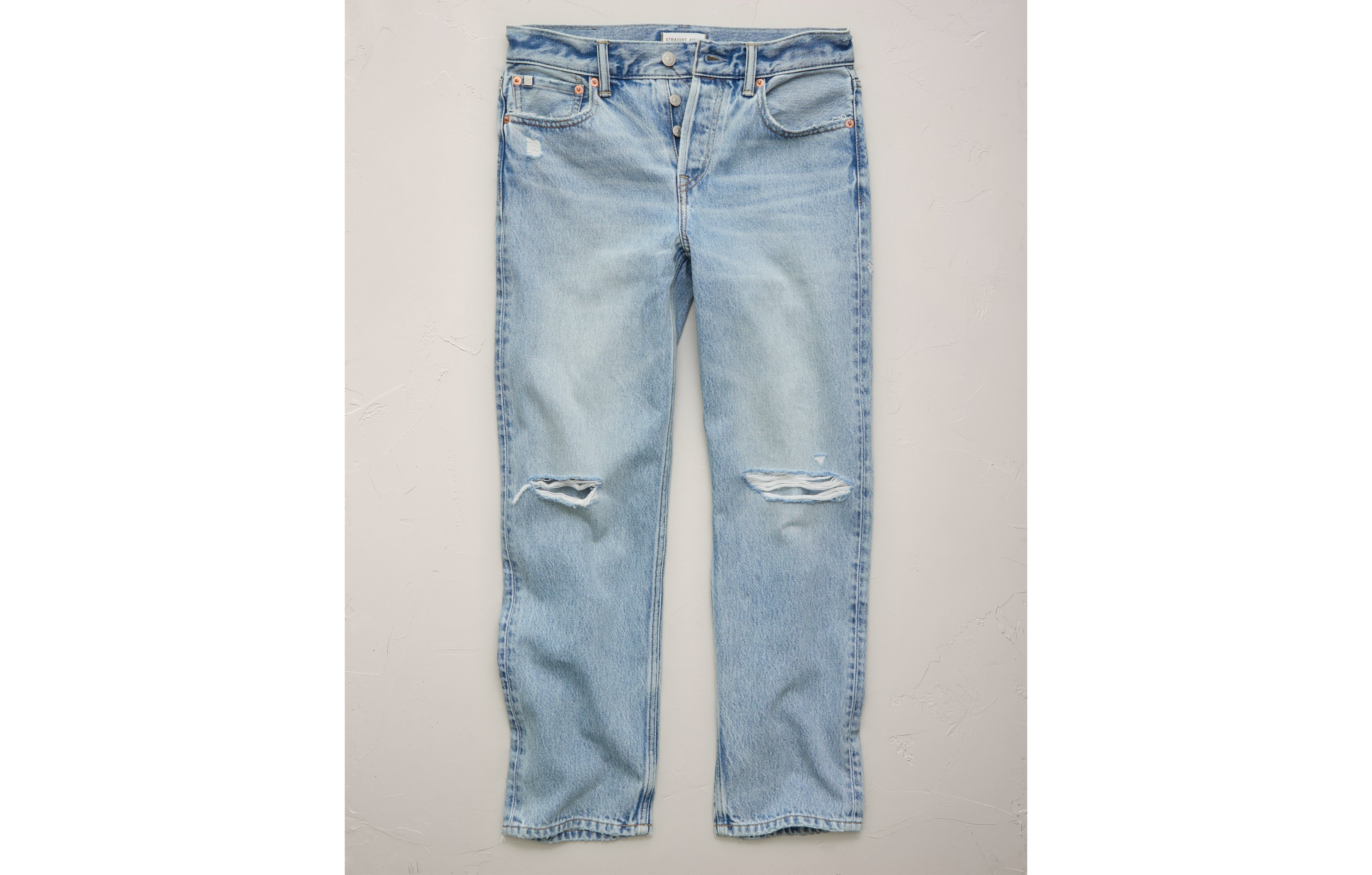 AE77 Premium Straight Ankle Jean