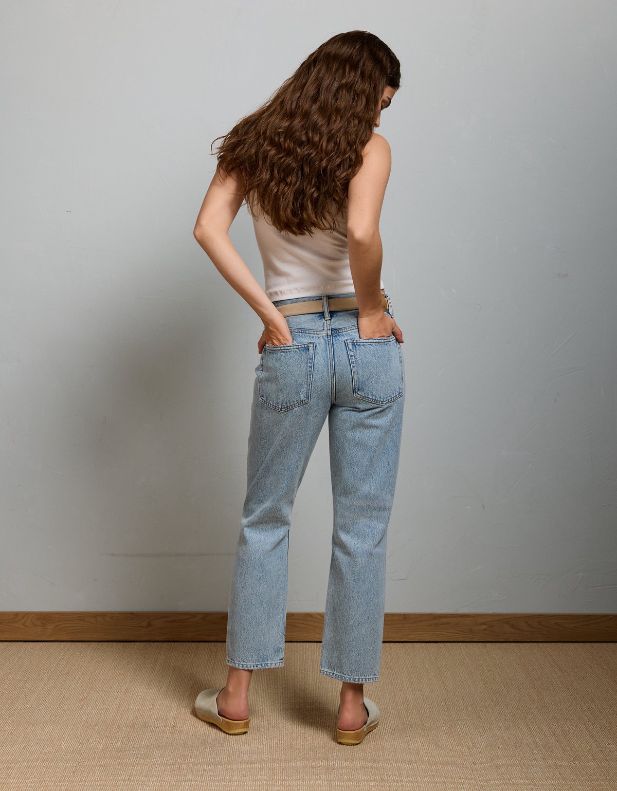 AE77 Premium Straight Ankle Jean - image 2