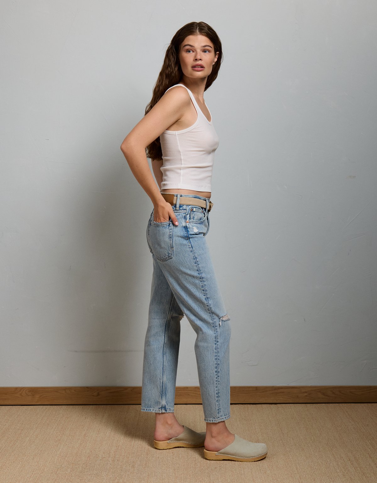 AE77 Premium Straight Ankle Jean - image 5