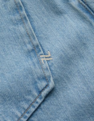 AE77 Premium Wide Crop Cuff Jean