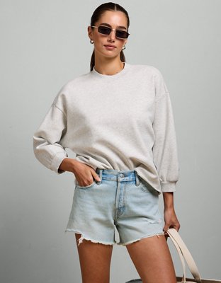 AE77 Premium Classic 4.25" Denim Short