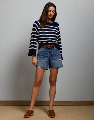 Short classique en denim de 6 po AE77