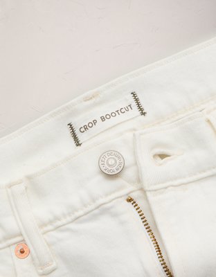 AE77 Premium Bootcut Crop Jean