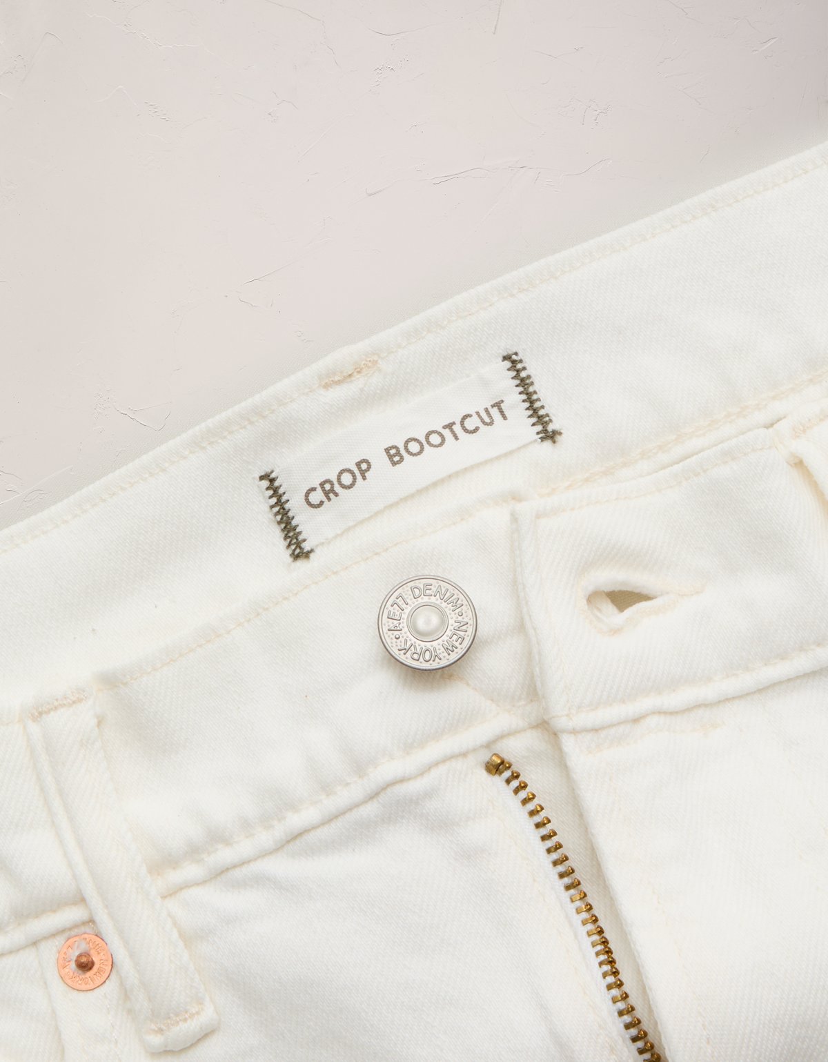 AE77 Premium Bootcut Crop Jean - image 3