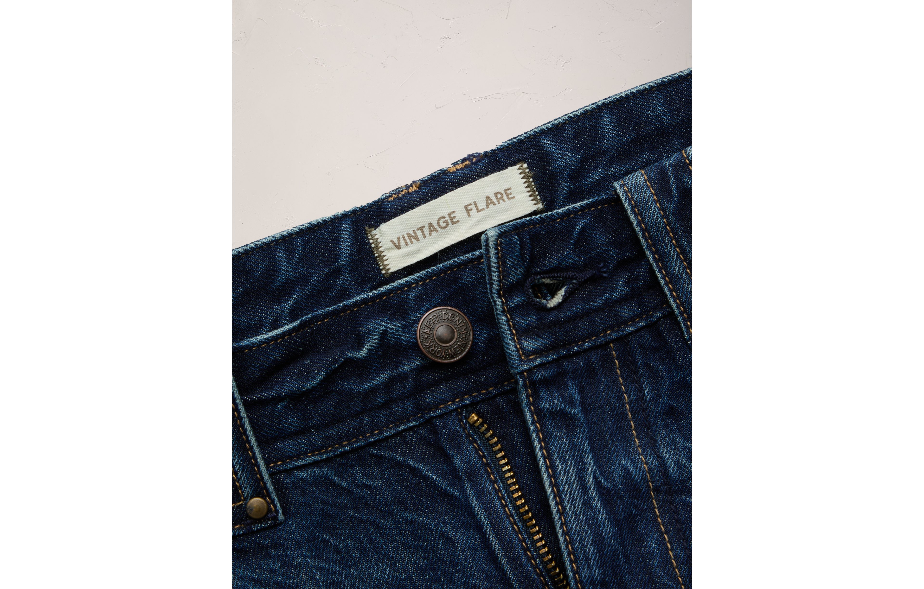 AE77 Premium Vintage Flare Jean