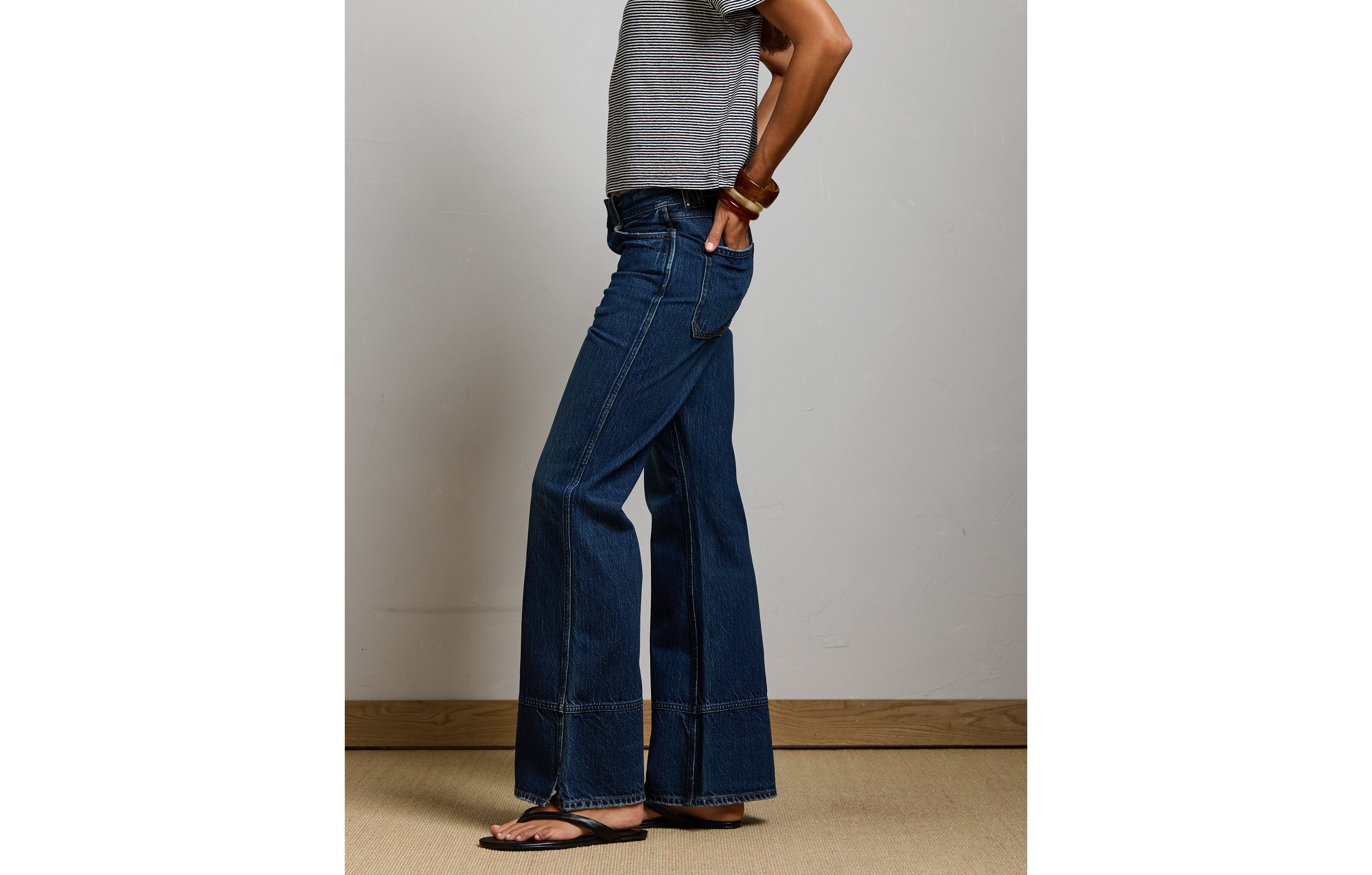 AE77 Premium Vintage Flare Jean