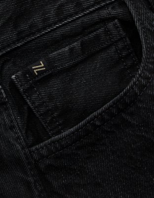 AE77 Premium Wide Crop Cuff Jean