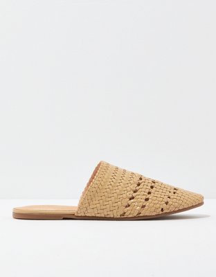 aeo woven mule