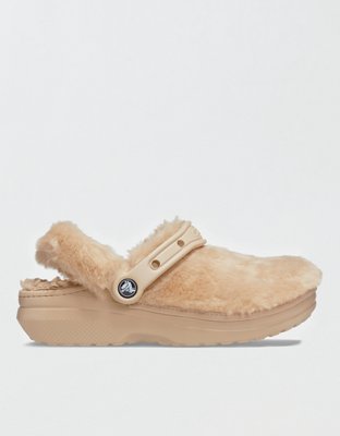 Crocs Classic Fur Sure Clog | American Eagle display picture 1