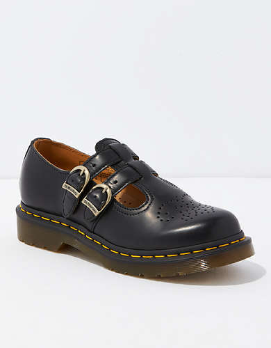Dr. Martens Women's 8065 Smooth Leather Mary Jane Shoes