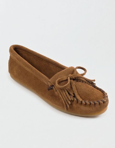 American Eagle Minnetonka Women's Kilty Softsole Moccasin