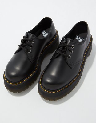 Dr. Martens Women's 1461 Smooth Leather Platform Shoe