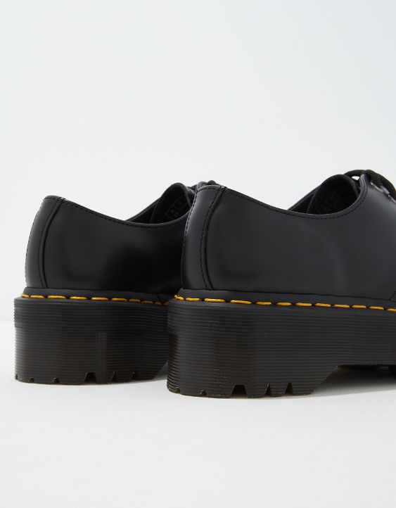 Dr. Martens Women's 1461 Smooth Leather Platform Shoe