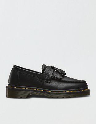 Dr. Martens Women's Adrian Yellow Stitch Tassel Loafers