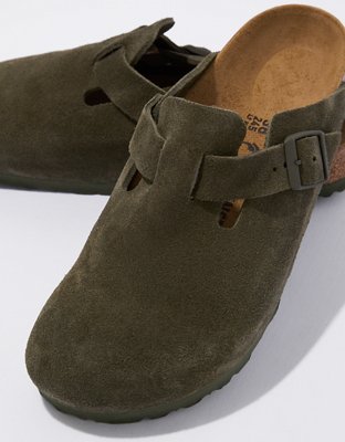 Birkenstock Boston Suede Clog