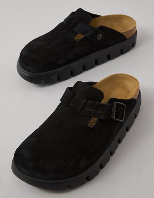 Женские сабо American Eagle Birkenstock Boston Chunky Suede Clog — фото 2