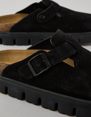 Женские сабо American Eagle Birkenstock Boston Chunky Suede Clog — фото 3