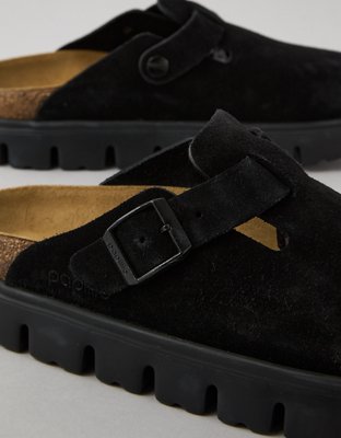 Birkenstock Boston Chunky Suede Clog