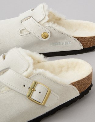 Женские сабо American Eagle Birkenstock Women's Boston Shearling-Lined Clog — фото 3