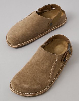 Женские сабо Birkenstock Lutry Suede, цвет: Коричневый — фото 2