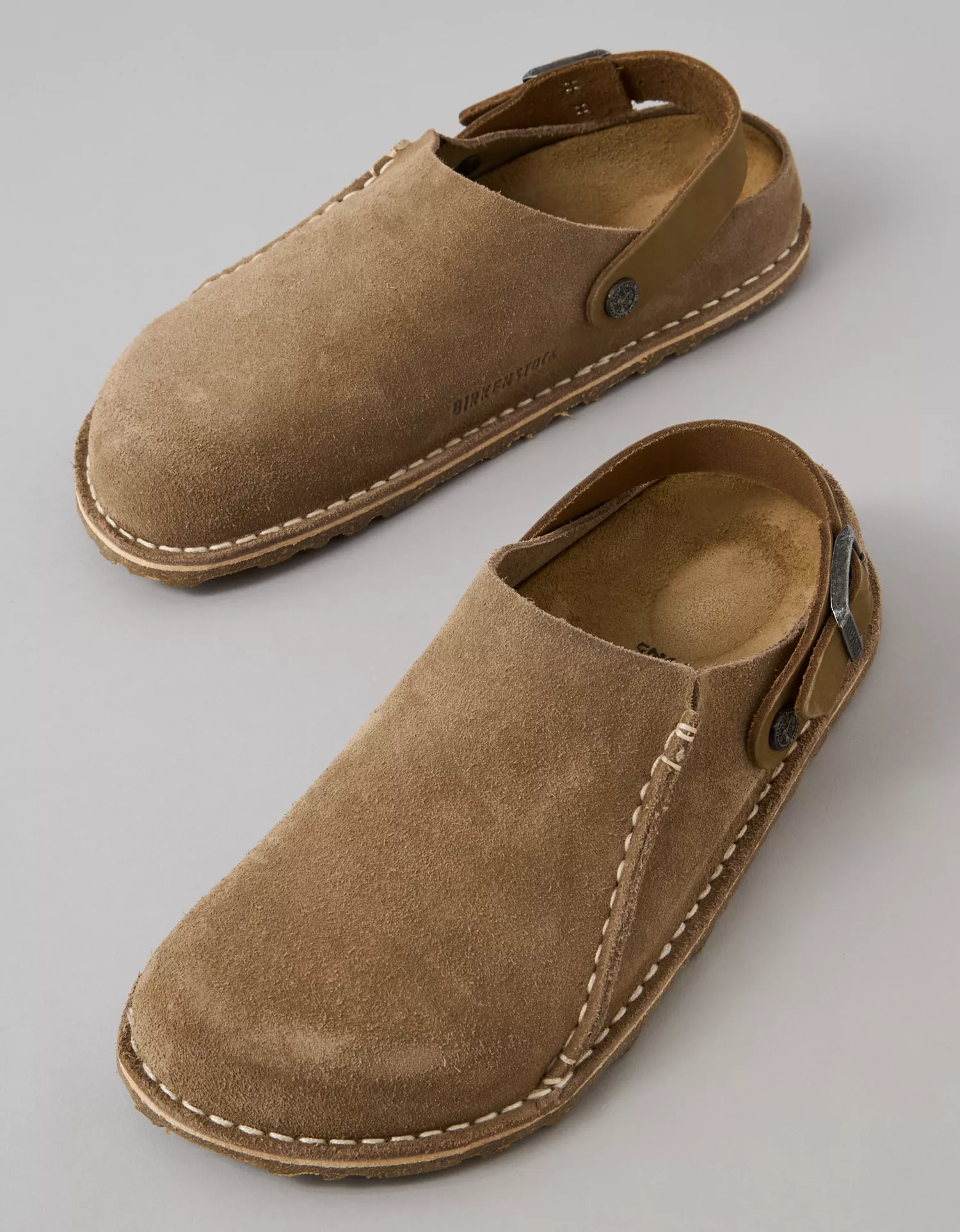 Birkenstock Lutry Suede Clog - thumbnail 2