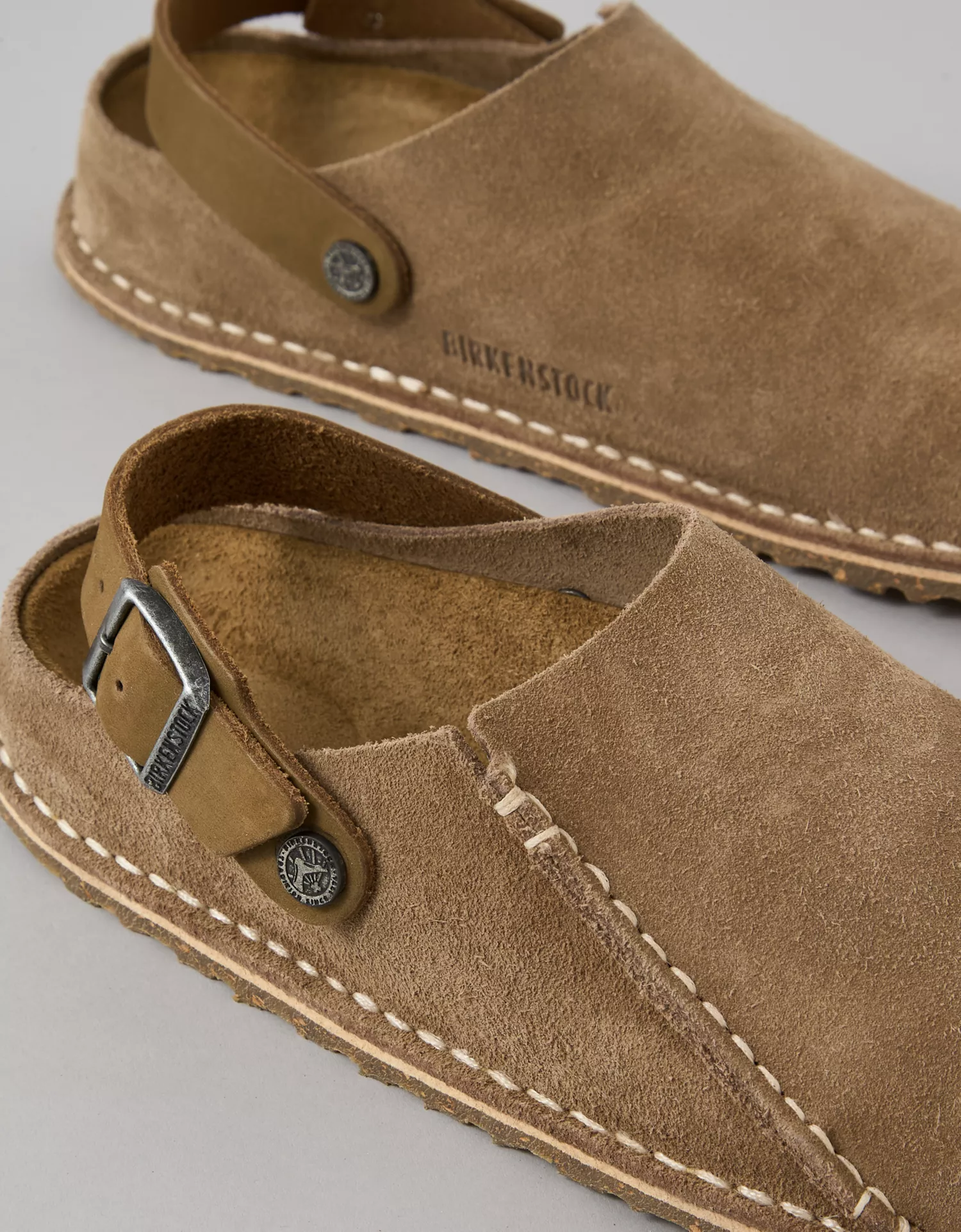 Birkenstock Lutry Suede Clog - thumbnail 3