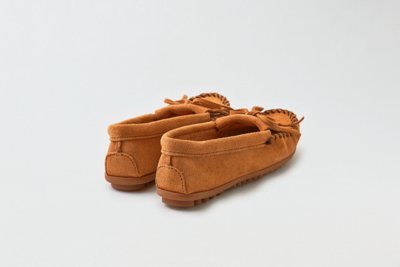 Minnetonka Kilty Suede Moccasin