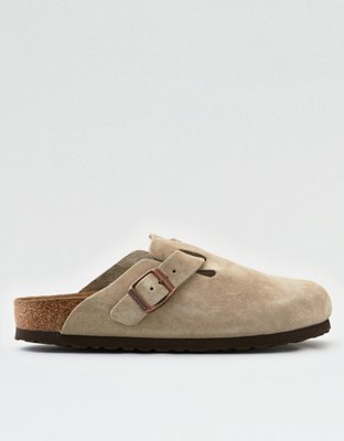 suede clogs american eagle