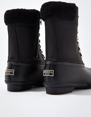 Sperry Saltwater Tall Leather Duck Boot