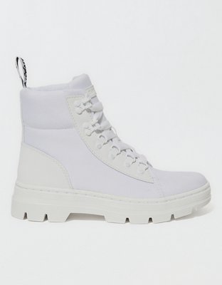 Womens Dr. Martens Combs Boot - White