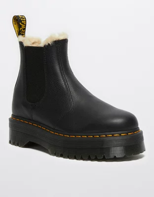 Dr. Martens Women's Quad Faux Chelsea Boot