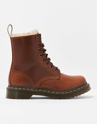 Womens fur outlet lined dr martens