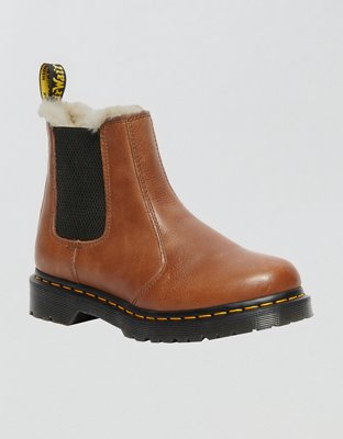 Chelsea boots with fur inside online