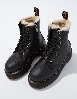 Dr. Martens Women's Jadon Faux Fur Lined Boot