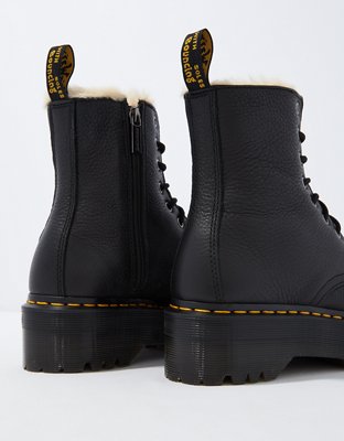 Женские ботинки American Eagle Dr. Martens Jadon Faux Fur Lined Boot — фото 3
