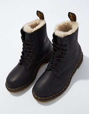 Dr. Martens Women's 1460 Serena Faux Fur-Lined Boot