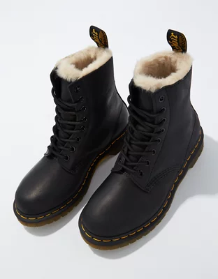 Dr. Martens Women's 1460 Serena Faux Fur-Lined