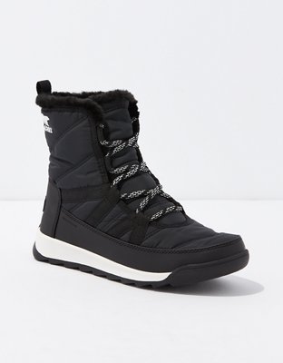 Womens black hot sale sorel boots