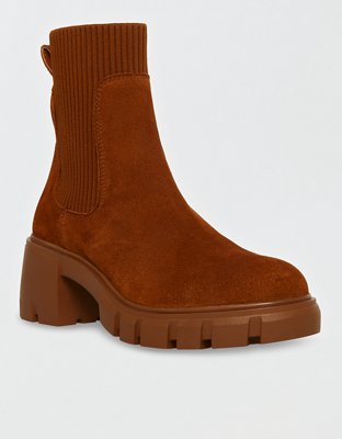 Steve madden clearance brown chelsea boots