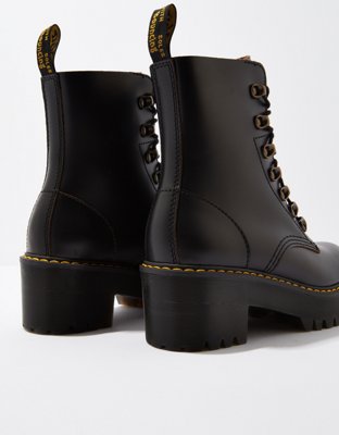 dr martens leona black boots